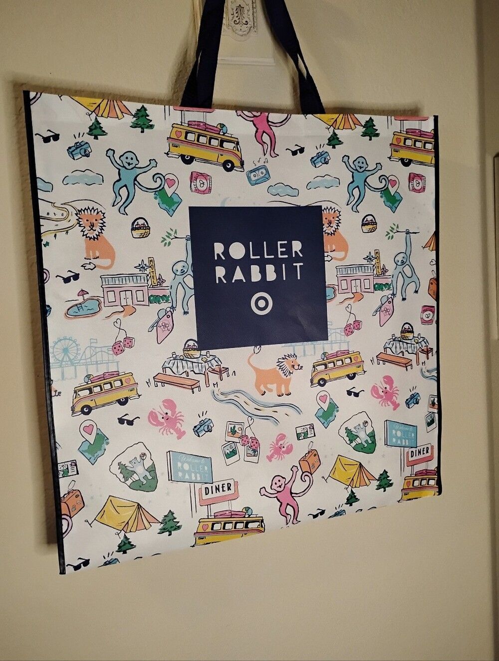 Used Roller Rabbit x Target Shopping Bag
